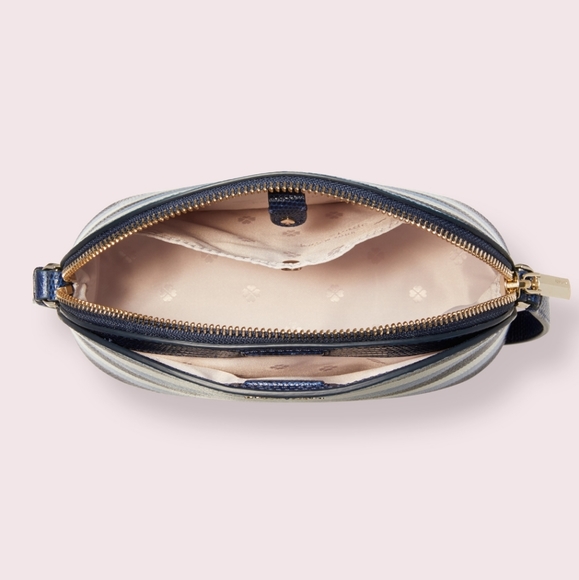 NWT Kate spade Sylvia emboss medium dome crossbody - Picture 4 of 8